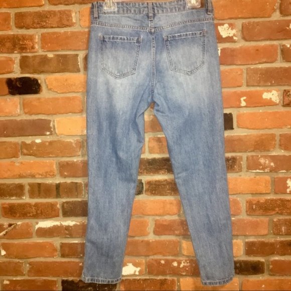 Life In Progress High-Rise Distressed Jeans 25 - Picture 4 of 6